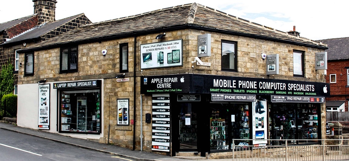 outside phoneshop ls18 4qb